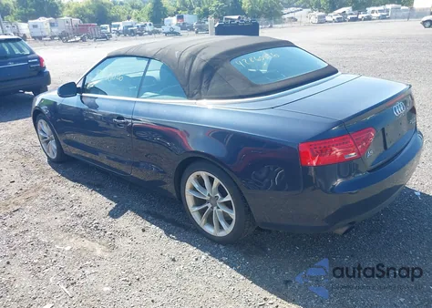 2013 Audi A5 2.0T Premium from USA, damaged, VIN WAULFAFH2DN003700